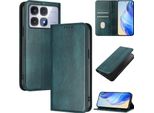 Custodia Per Xiaomi Redmi K70 Ultra, Custodia In Pelle Vintage Con Protezione Rfid, Slot Per Schede, Supporto Verde
