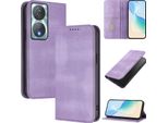 Custodia Per Honor 90 Smart/Honor X7B/Honor X7B 5G, Custodia In Pelle Vintage Con Protezione Rfid, Slot Per Carte, Supporto Viola