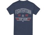 Top Gun - Maglietta "Fightertown"" Per Uomo/Donna Unisex TV15297 (M) (Blu Navy)"