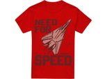 Top Gun - Maglietta "Maverick"" Per Uomo/Donna Unisex TV15298 (Xxl) (Rosso)"