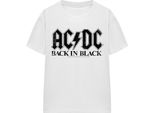 Ac/Dc - Maglietta "Back In Black"" Per Uomo/Donna Unisex TV15407 (S) (Bianco)"