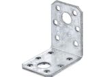 Alberts 832353 Connettore Angolare, Zincato Sendzimir, 50 X 50 X 35 Mm, Set Da 60