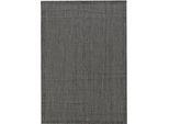 Tappeto Per Esterni Giza Nero 200 X 200 Cm Rotondo
