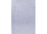 Tappeto A Pelo Alto Pouffy Silver 140 X 200 Cm