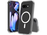Custodia Magnetica Per Google Pixel 9A, Compatibile Con Magsafe, Custodia Trasparente Per Telefono Clear