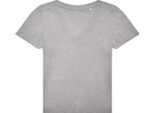 B&C - Maglietta "#E150"" Con Scollo A V Per Donna RW10561 (3XL) (Grigio)"