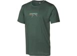 T-Shirt Ivanhoe Uw Ceasar Sunset Per Uomo - 100% Lana Extra Fine - Verde