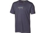 T-Shirt Ivanhoe Uw Ceasar Sunset Per Uomo - 100% Lana Extra Fine - Blu