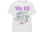 Nickelodeon - Maglietta "90S Kid"" Per Uomo/Donna Unisex TV15857 (L) (Bianco)"