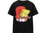 Spongebob Squarepants - Maglietta "Head Out Meme"" Per Uomo/Donna Unisex TV15990 (Xxl) (Nero)"