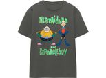 Spongebob Squarepants - Maglietta Uomo/Donna Unisex TV15993 (Xxl) (Carbone)