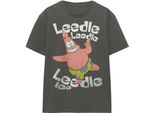 Spongebob Squarepants - Maglietta "Singing"" Per Uomo/Donna Unisex TV16003 (L) (Carbone)"