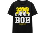 Spongebob Squarepants - Maglietta Da Uomo/Donna Unisex TV16010 (Xxl) (Nero)