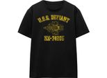 Star Trek - Maglietta "Defiant Athletic"" Per Uomo/Donna Unisex TV16108 (Xl) (Nero)"