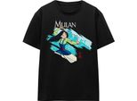 Mulan - Maglietta "Spada Nel Vento"" Per Uomo/Donna Unisex TV17046 (Xxl) (Nero)"