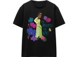 La Principessa E Il Ranocchio - Maglietta "I Miei Sogni, La Mia Strada"" Per Bambini/Donne Unisex TV17079 (Xxl) (Schwarz)"