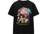 Aladdin - Maglietta "Sei Pronto Per L'avventura"" Per Uomo/Donna Unisex TV17057 (L) (Nero)"