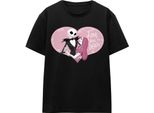 The Nightmare Before Christmas - Maglietta "Love You To Death"" Per Bambini/Donne Unisex - Valentinstag TV17064 (L) (Schwarz)"