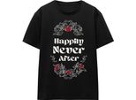 Disney Villains - Maglietta "Happily Never After"" Per Bambini/Donne Unisex - Valentinstag TV17018 (L) (Schwarz)"