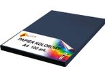 Carta Colorata A4 90G Blu Navy 100 Fogli