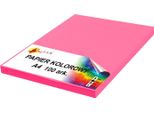 Carta Colorata A4 80G Rosa Fluo Neon 100 Fogli