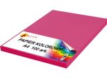 Carta Colorata A4 80G Rosa Intensiva 100 Fogli