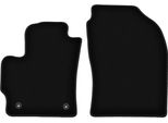 Wielganizator Tappetini Anteriori In Velluto Per Toyota Corolla E21 (2019-, Station Wagon/Berlina) Neri, Set 2 Pz, Con Fissaggi