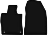 Wielganizator Tappetini Anteriori In Velluto Per Opel Astra Vi (2021-, Hb/Station Wagon) Neri, Set 2 Pz, Con Fissaggi