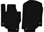 Wielganizator Tappetini Anteriori In Velluto Per Mercedes Gle C167 (2019-, Suv Coupé) Neri, Set 2 Pz, Con Fissaggi