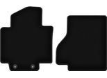 Wielganizator Tappetini Anteriori In Velluto Per Nissan E-NV200 (2014-2021, Van) Neri, Set 2 Pz, Con Fissaggi