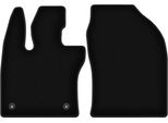 Wielganizator Tappetini Anteriori In Velluto Per Toyota Prius V (2023-, Liftback) Neri, Set 2 Pz, Con Fissaggi