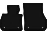 Wielganizator Tappetini Anteriori In Velluto Per Mini Countryman Iii (2023-, Crossover) Neri, Set 2 Pz, Con Fissaggi