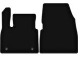 Wielganizator Tappetini Anteriori In Velluto Per Renault Megane E-Tech (2022-, Crossover) Neri, Set 2 Pz, Con Fissaggi