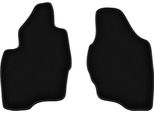 Wielganizator Tappetini Anteriori In Velluto Per Mitshubishi Pajero Iii (1999-2006, Fuoristrada) Neri, Set 2 Pz, Con Fissaggi
