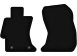 Wielganizator Tappetini Anteriori In Velluto Per Subaru Impreza Iv (2011-2016, Hatchback, Berlina) Neri, Set 2 Pz, Con Fissaggi