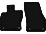 Wielganizator Tappetini Anteriori In Velluto Per Volkswagen T-Roc (2017-, Crossover) Neri, Set 2 Pz, Con Fissaggi