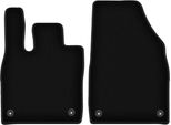 Wielganizator Tappetini Anteriori In Velluto Per Vw ID.5 (2022-, Suv) Neri, Set 2 Pz, Con Fissaggi