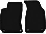 Wielganizator Tappetini Anteriori In Velluto Per Volkswagen Passat B5 Fl (2000-2005, Berlina, Station Wagon, Variant) Neri, Set 2 Pz, Con Fissaggi