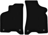 Wielganizator Tappetini Anteriori In Velluto Per Seat Arosa (1997-2005, Hatchback) Neri, Set 2 Pz, Con Fissaggi