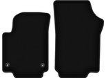 Wielganizator Tappetini Anteriori In Velluto Per Skoda Citigo (2011-, Hatchback) Neri, Set 2 Pz, Con Fissaggi