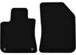 Wielganizator Tappetini Anteriori In Velluto Per Peugeot 308 Ii (2013-, Hatchback) Neri, Set 2 Pz, Con Fissaggi