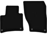 Wielganizator Tappetini Anteriori In Velluto Per Porsche Cayenne Ii (2010-, Suv) Neri, Set 2 Pz, Con Fissaggi