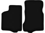 Wielganizator Tappetini Anteriori In Velluto Per Seat Ibiza Ii (1993-2001, Hatchback) Neri, Set 2 Pz, Con Fissaggi