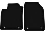 Wielganizator Tappetini Anteriori In Velluto Per Opel Vectra C (2002-2008, Liftback, Hatchback, Berlina) Neri, Set 2 Pz, Con Fissaggi