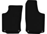 Wielganizator Tappetini Anteriori In Velluto Per Opel Corsa C (2000-2006, Hatchback) Neri, Set 2 Pz, Con Fissaggi