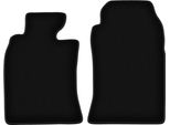 Wielganizator Tappetini Anteriori In Velluto Per Mini Cooper R52 (2004-2008, Hatchback) Neri, Set 2 Pz, Con Fissaggi