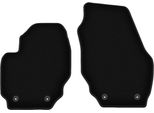 Wielganizator Tappetini Anteriori In Velluto Per Volvo V70 Iii (2007-2016, Station Wagon) Neri, Set 2 Pz, Con Fissaggi