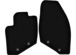 Wielganizator Tappetini Anteriori In Velluto Per Volvo S80 I (1998-2006, Berlina) Neri, Set 2 Pz, Con Fissaggi