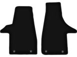 Wielganizator Tappetini Anteriori In Velluto Per Volkswagen Transporter T5 Multivan (2005-2015, Van) Neri, Set 2 Pz, Con Fissaggi