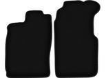 Wielganizator Tappetini Anteriori In Velluto Per Saab 900 Ii (1994-1995, Cabriolet) Neri, Set 2 Pz, Con Fissaggi